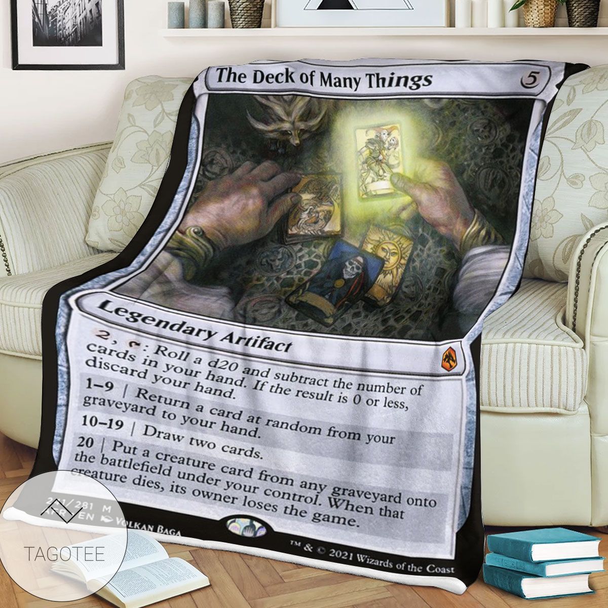 Afr 241 The Deck Of Many Things Magic The Gathering Mtg Blanket Afr 241 The Deck Of Many Things Magic The Gathering Mtg Blanket