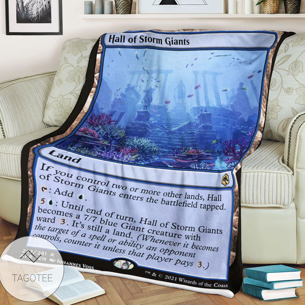Afr 257 Hall Of Storm Giants Magic The Gathering Mtg Blanket Afr 257 Hall Of Storm Giants Magic The Gathering Mtg Blanket