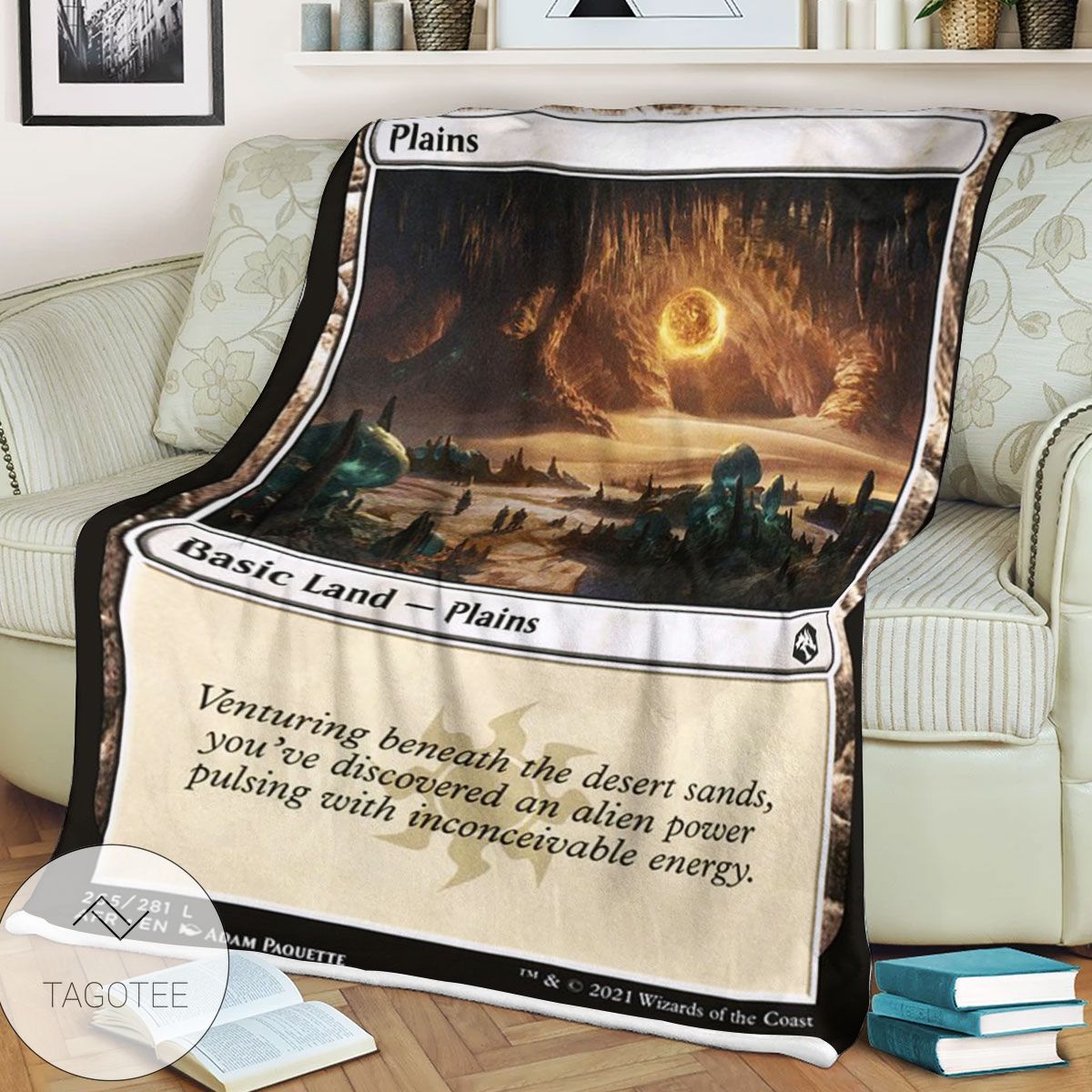 Afr 265 Plains Magic The Gathering Mtg Blanket Afr 265 Plains Magic The Gathering Mtg Blanket
