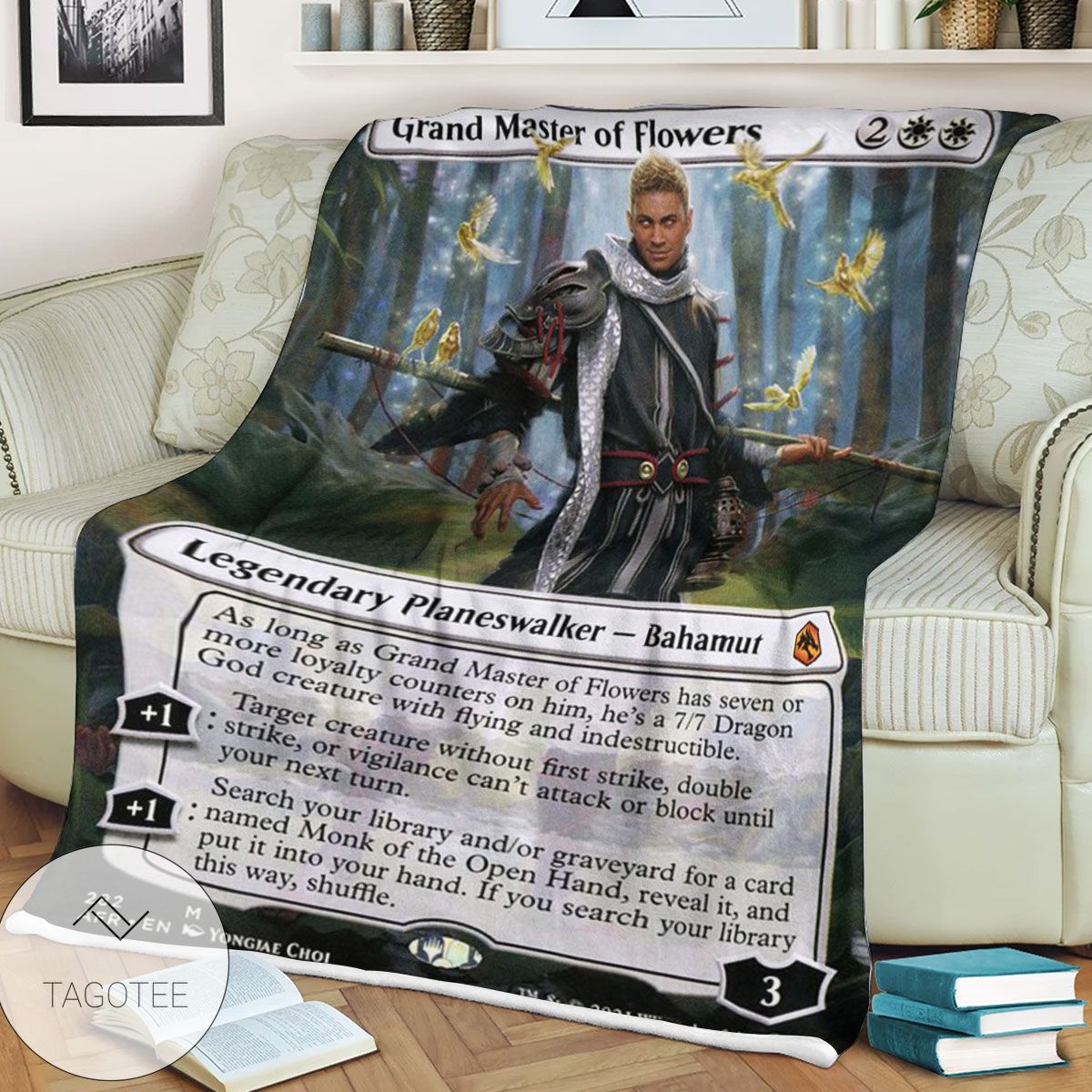 Afr 282 Grand Master Of Flowers Magic The Gathering Mtg Blanket Afr 282 Grand Master Of Flowers Magic The Gathering Mtg Blanket