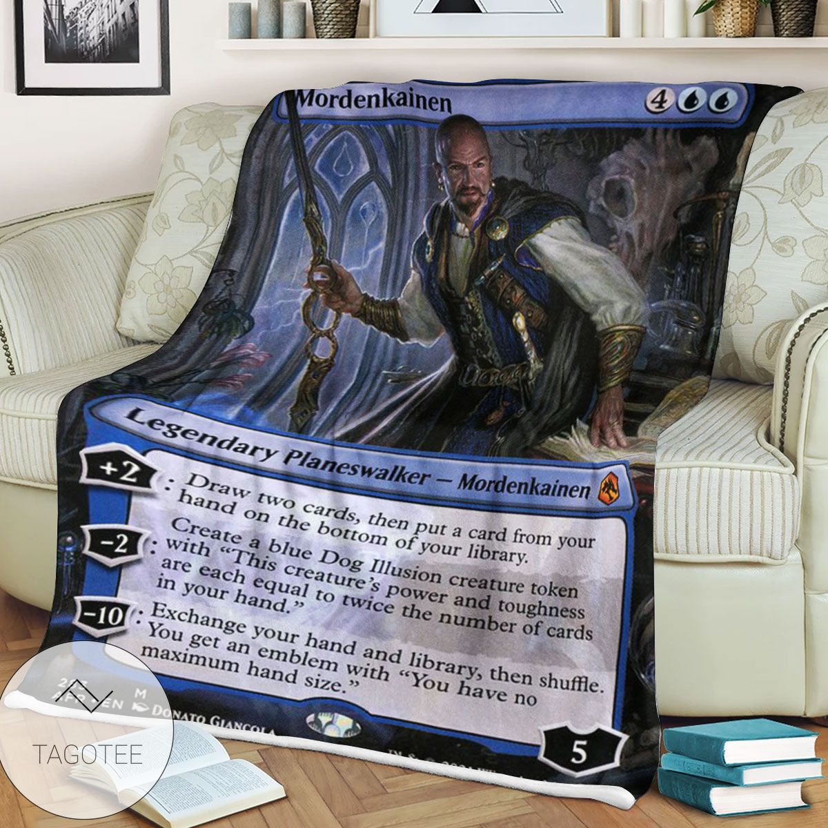 Afr 283 Mordenkainen Magic The Gathering Mtg Blanket Afr 283 Mordenkainen Magic The Gathering Mtg Blanket