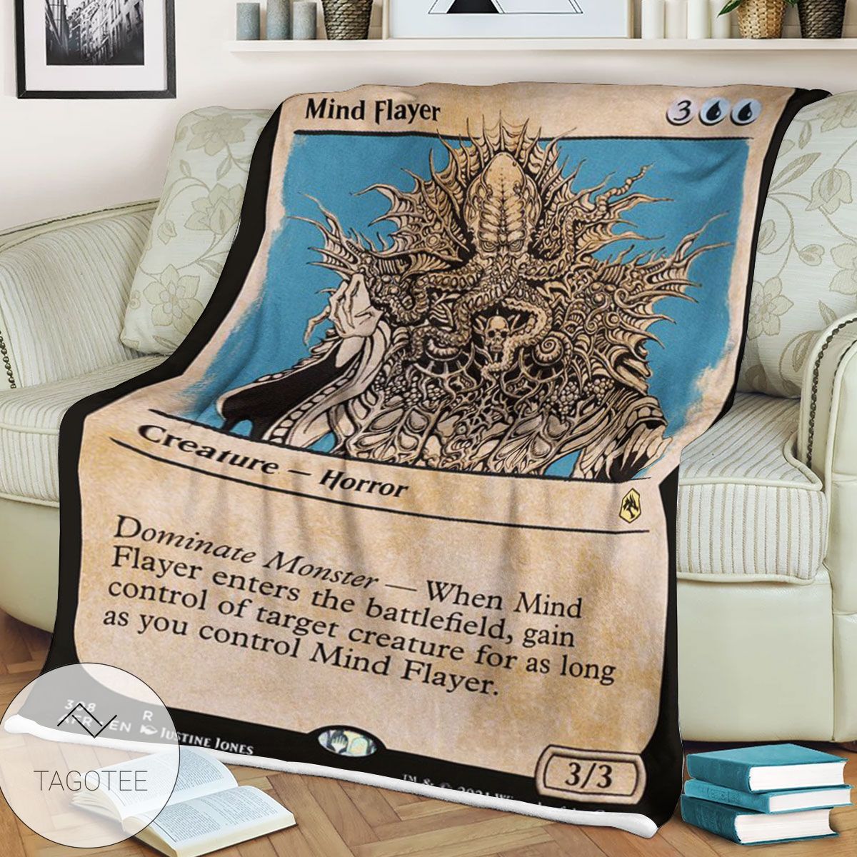 Afr 308 Mind Flayer Magic The Gathering Mtg Blanket Afr 308 Mind Flayer Magic The Gathering Mtg Blanket
