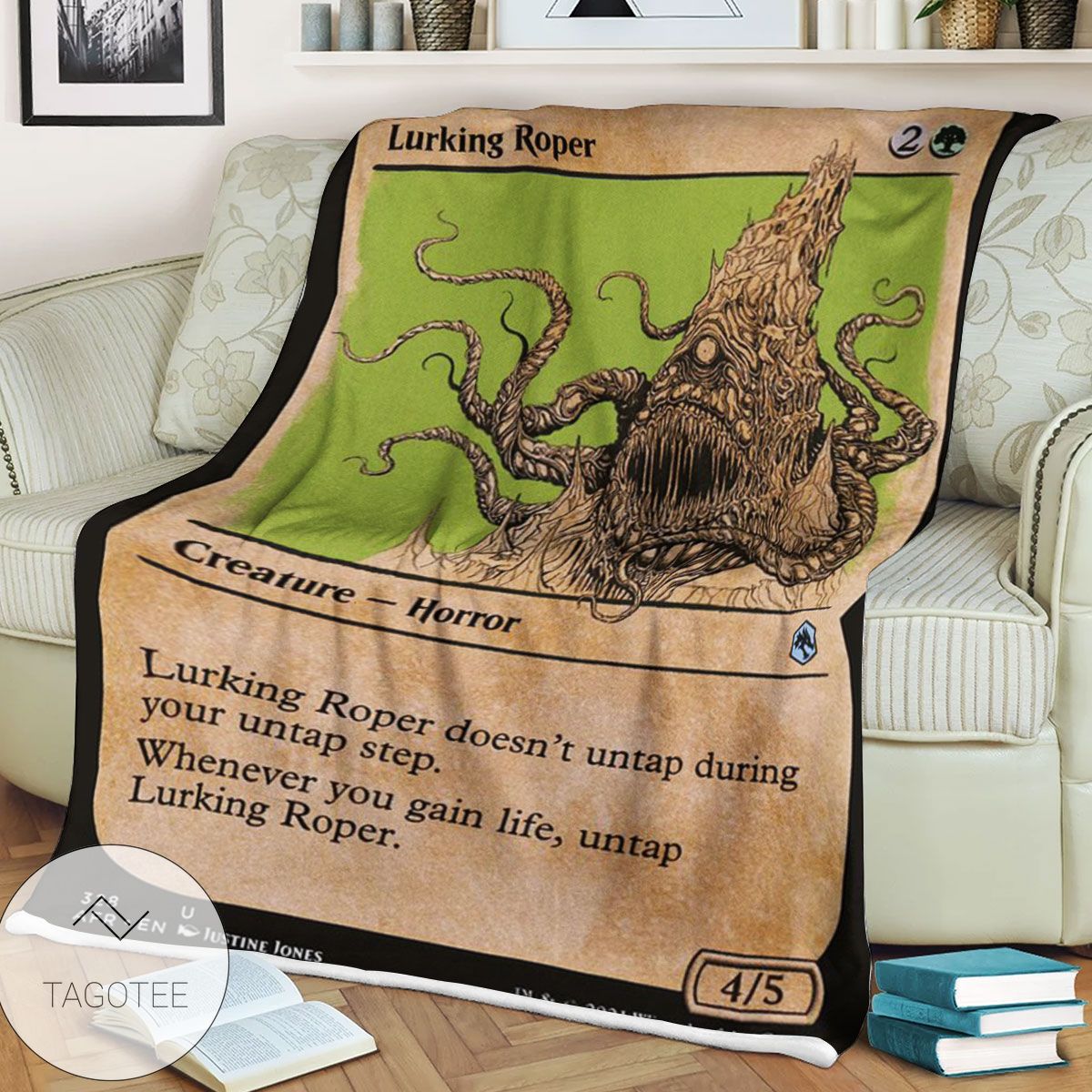 Afr 328 Lurking Roper Magic The Gathering Mtg Blanket Afr 328 Lurking Roper Magic The Gathering Mtg Blanket