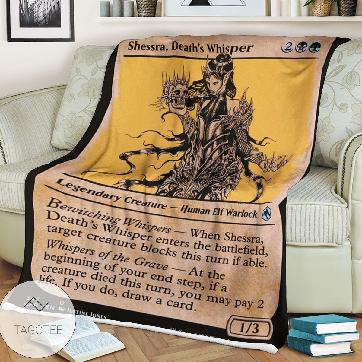 Afr 345 Shessra Death S Whisper Magic The Gathering Mtg Blanket Afr 345 Shessra Death S Whisper Magic The Gathering Mtg Blanket