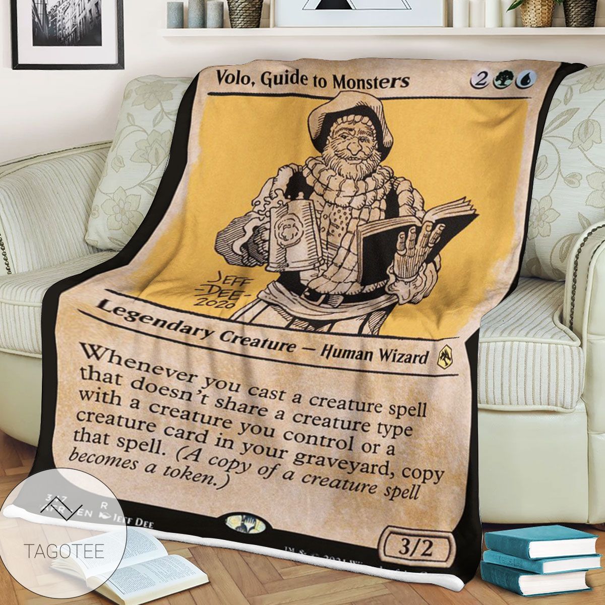 Afr 347 Volo Guide To Monsters Magic The Gathering Mtg Blanket Afr 347 Volo Guide To Monsters Magic The Gathering Mtg Blanket