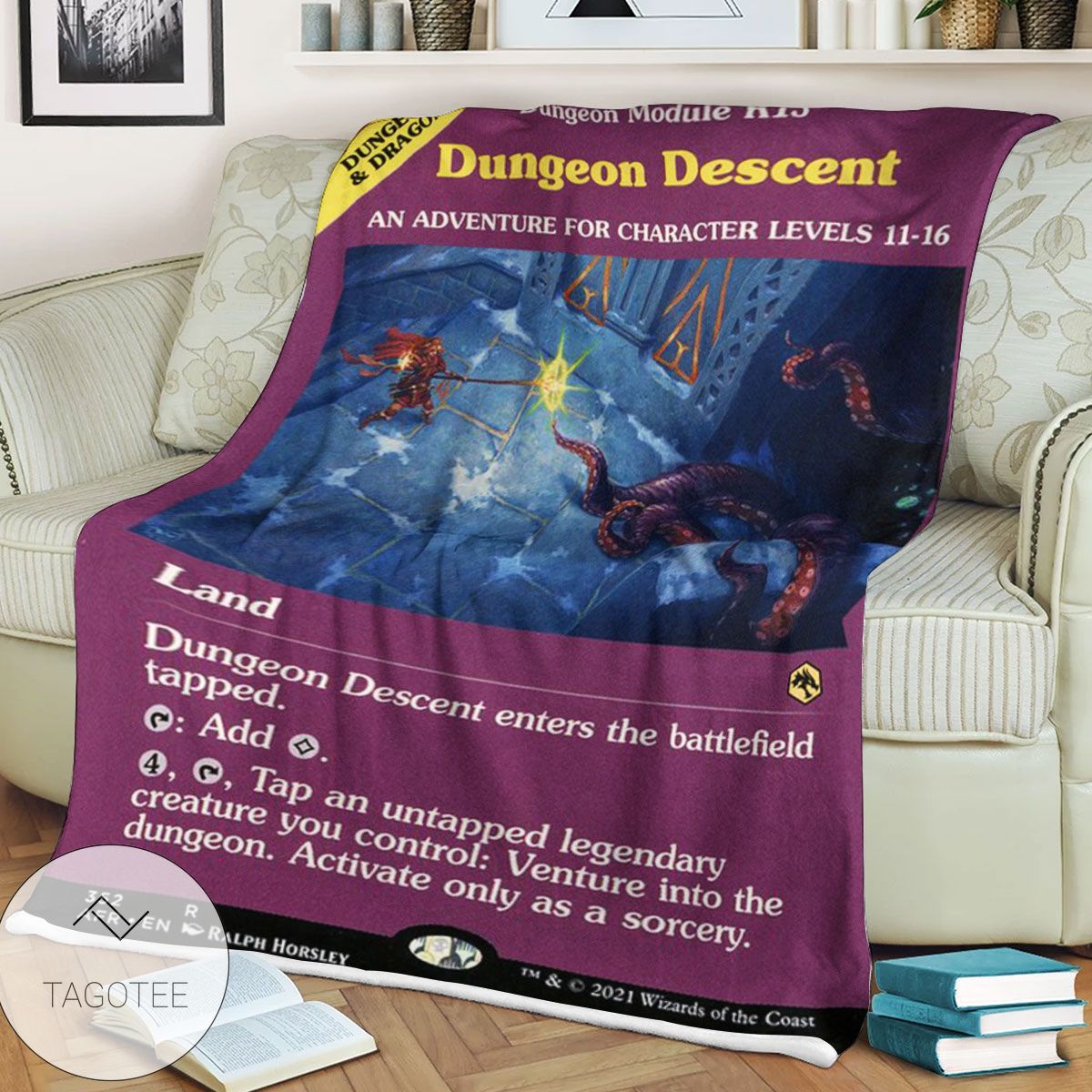 Afr 352 Dungeon Descent Magic The Gathering Mtg Blanket Afr 352 Dungeon Descent Magic The Gathering Mtg Blanket