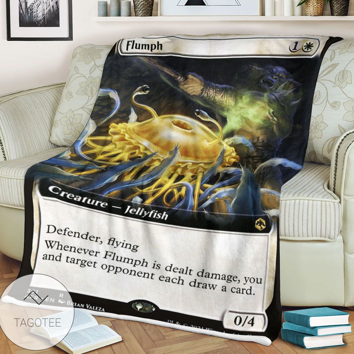 Afr 361 Flumph Magic The Gathering Mtg Blanket Afr 361 Flumph Magic The Gathering Mtg Blanket