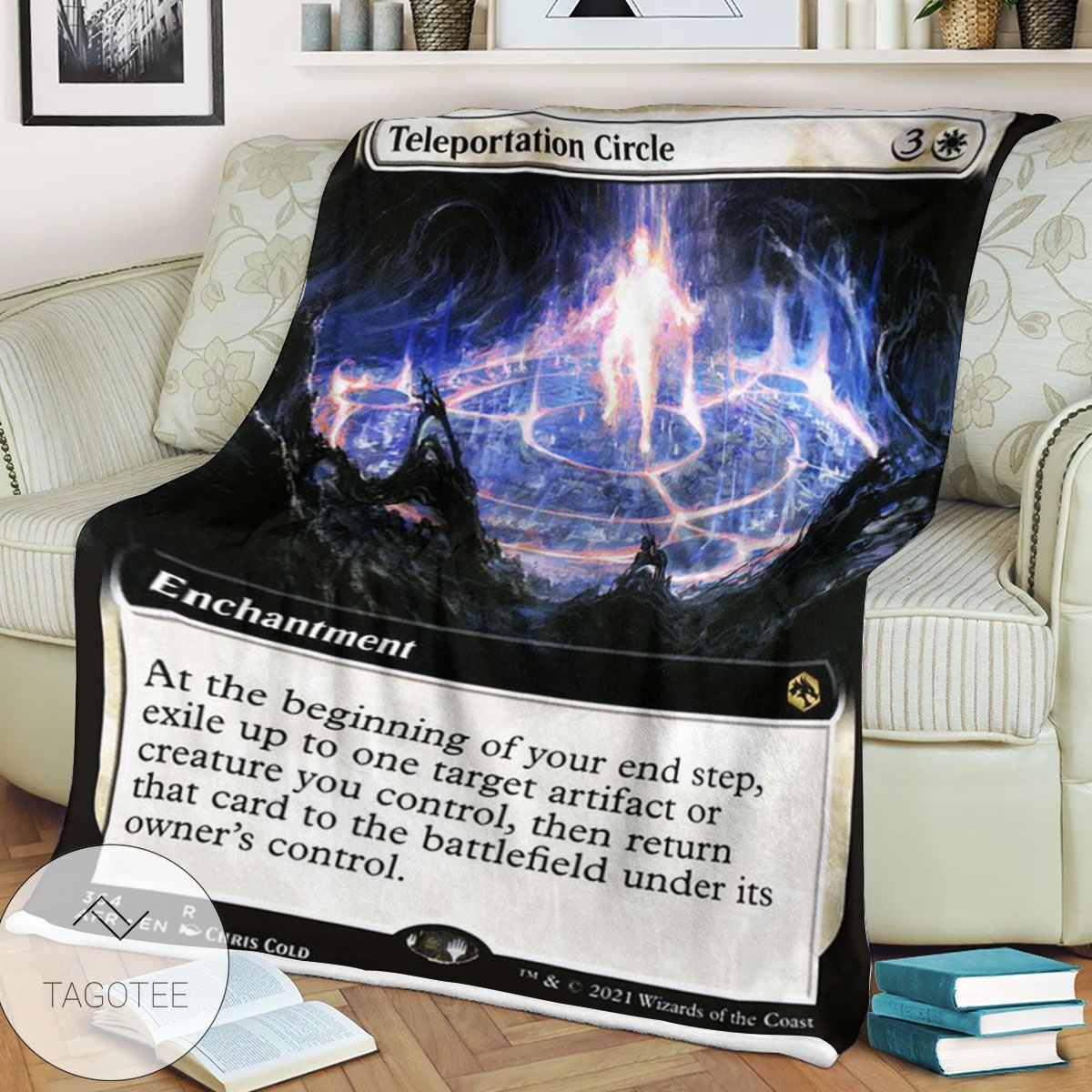 Afr 364 Teleportation Circle Magic The Gathering Mtg Blanket Afr 364 Teleportation Circle Magic The Gathering Mtg Blanket