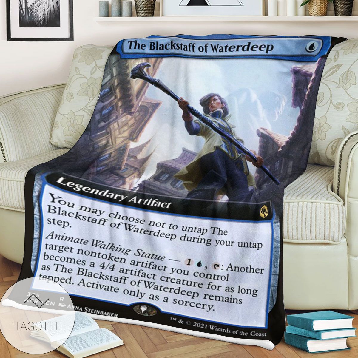 Afr 365 The Blackstaff Of Waterdeep Magic The Gathering Mtg Blanket Afr 365 The Blackstaff Of Waterdeep Magic The Gathering Mtg Blanket