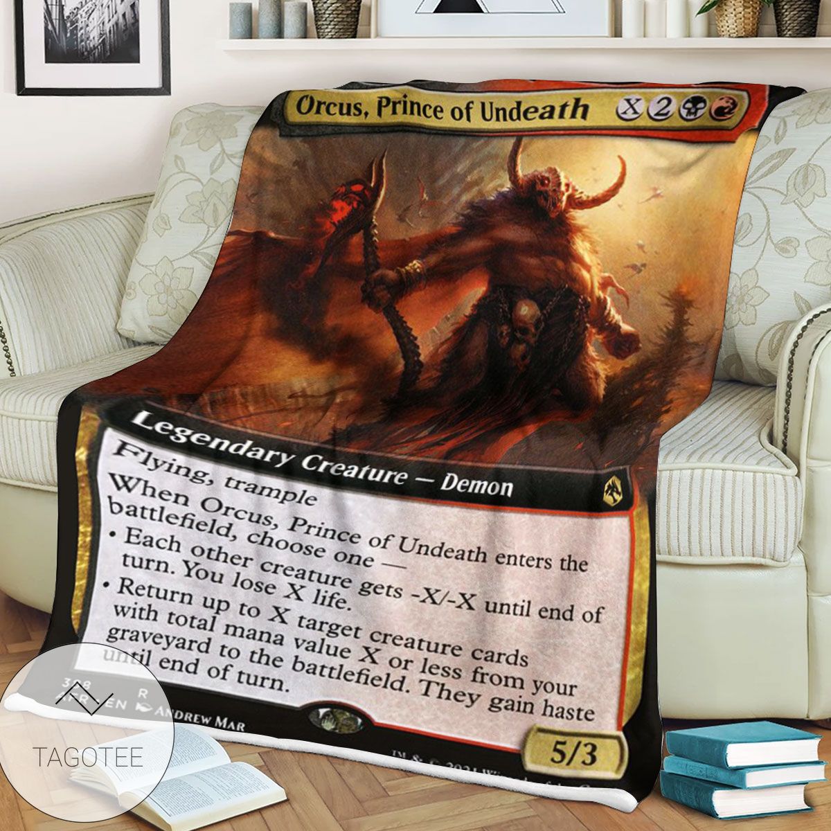 Afr 388 Orcus Prince Of Undeath Magic The Gathering Mtg Blanket Afr 388 Orcus Prince Of Undeath Magic The Gathering Mtg Blanket