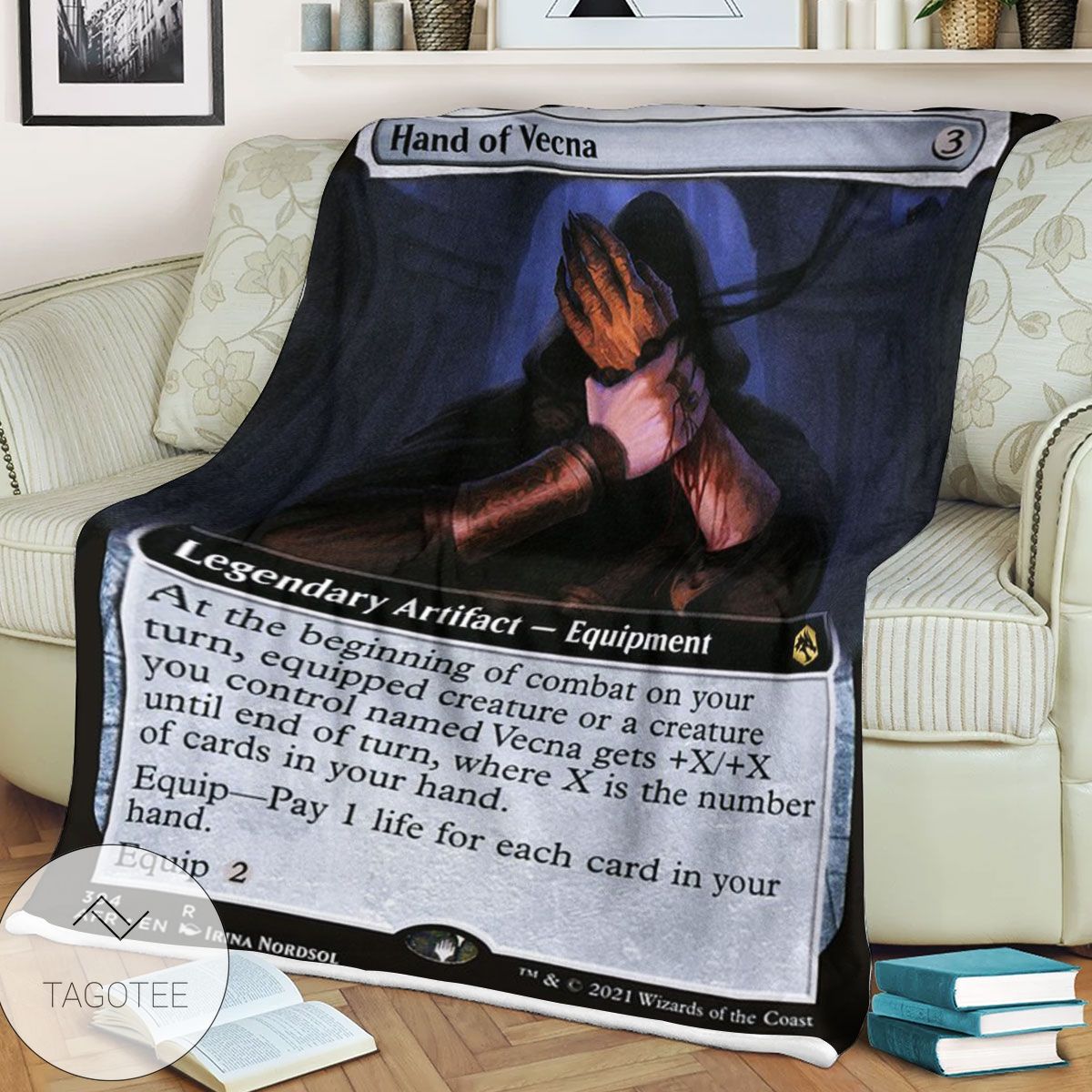 Afr 394 Hand Of Vecna Magic The Gathering Mtg Blanket Afr 394 Hand Of Vecna Magic The Gathering Mtg Blanket