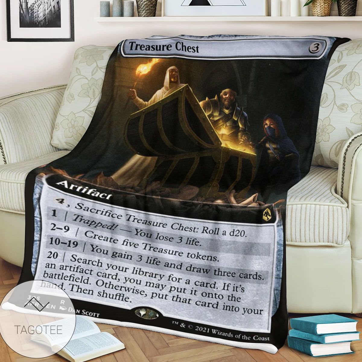 Afr 395 Treasure Chest Magic The Gathering Mtg Blanket Afr 395 Treasure Chest Magic The Gathering Mtg Blanket