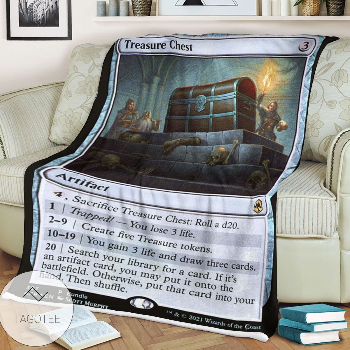Afr 397 Treasure Chest Magic The Gathering Mtg Blanket Afr 397 Treasure Chest Magic The Gathering Mtg Blanket