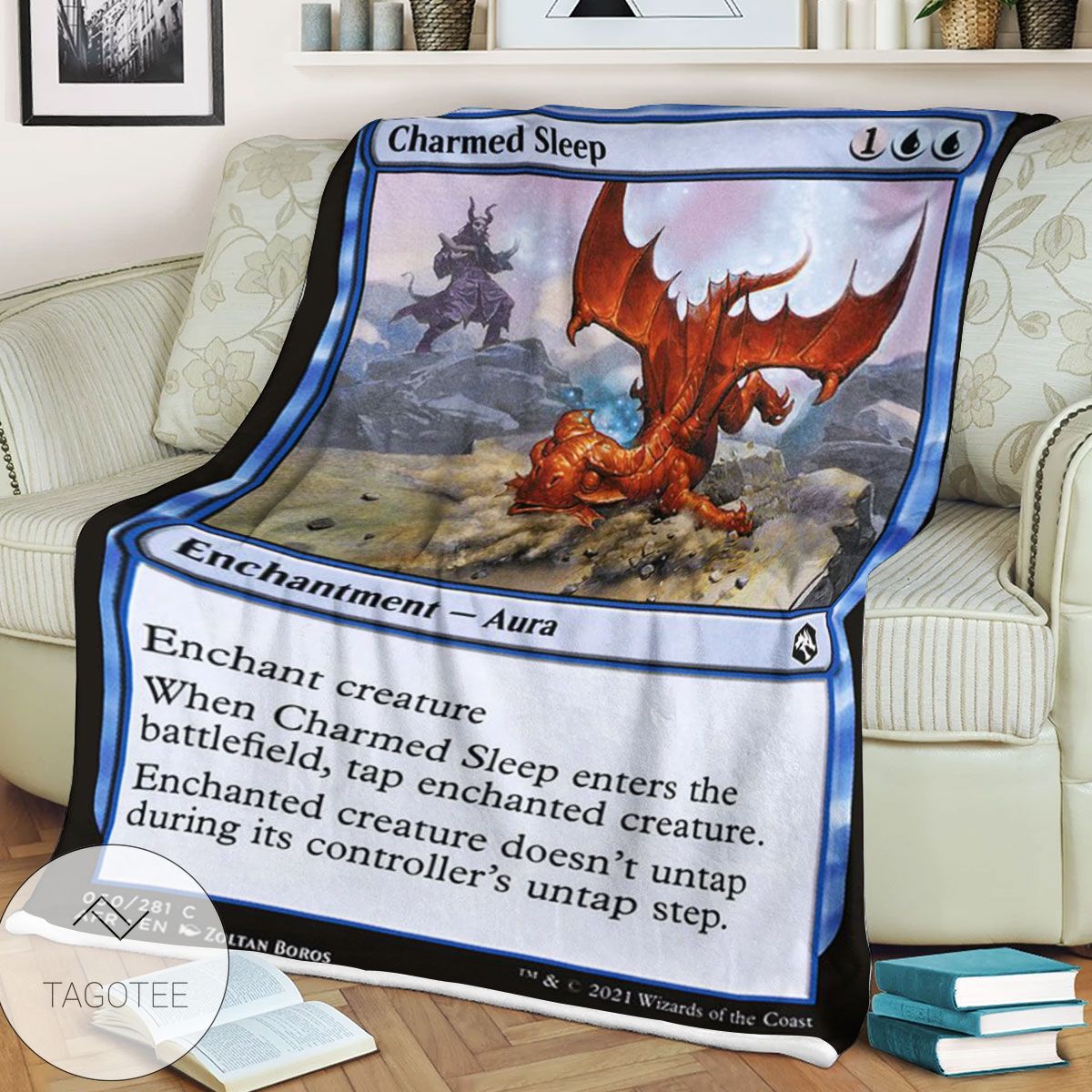 Afr 50 Charmed Sleep Magic The Gathering Mtg Blanket Afr 50 Charmed Sleep Magic The Gathering Mtg Blanket