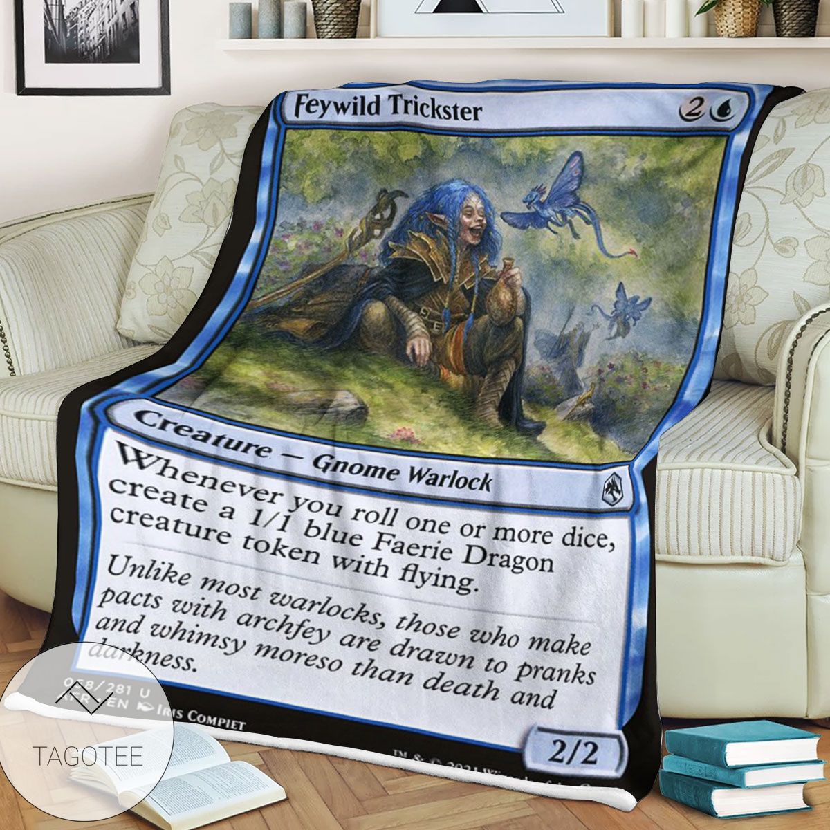 Afr 58 Feywild Trickster Magic The Gathering Mtg Blanket Afr 58 Feywild Trickster Magic The Gathering Mtg Blanket