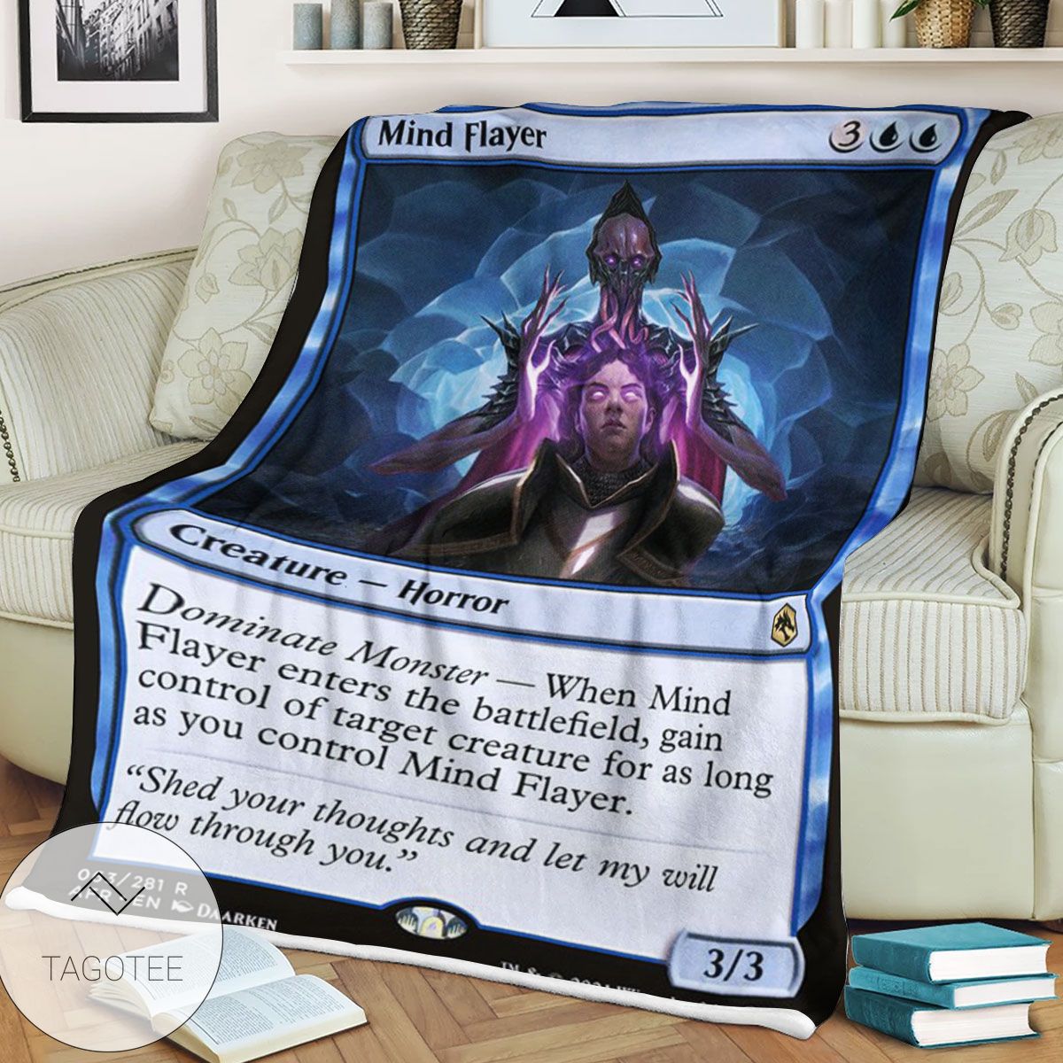 Afr 63 Mind Flayer Magic The Gathering Mtg Blanket Afr 63 Mind Flayer Magic The Gathering Mtg Blanket