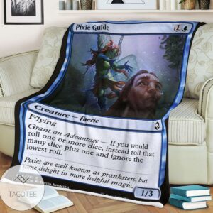 Afr 66 Pixie Guide Magic The Gathering Mtg Blanket