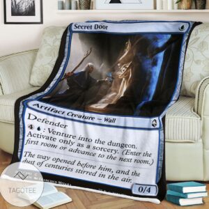 Afr 71 Secret Door Magic The Gathering Mtg Blanket
