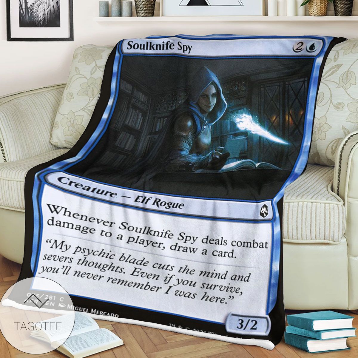 Afr 75 Soulknife Spy Magic The Gathering Mtg Blanket Afr 75 Soulknife Spy Magic The Gathering Mtg Blanket