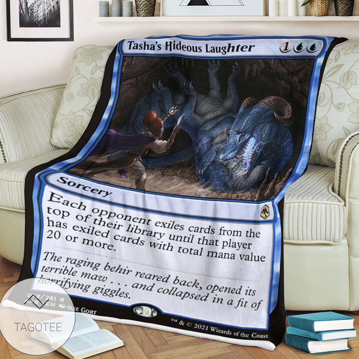 Afr 78 Tasha S Hideous Laughter Magic The Gathering Mtg Blanket Afr 78 Tasha S Hideous Laughter Magic The Gathering Mtg Blanket