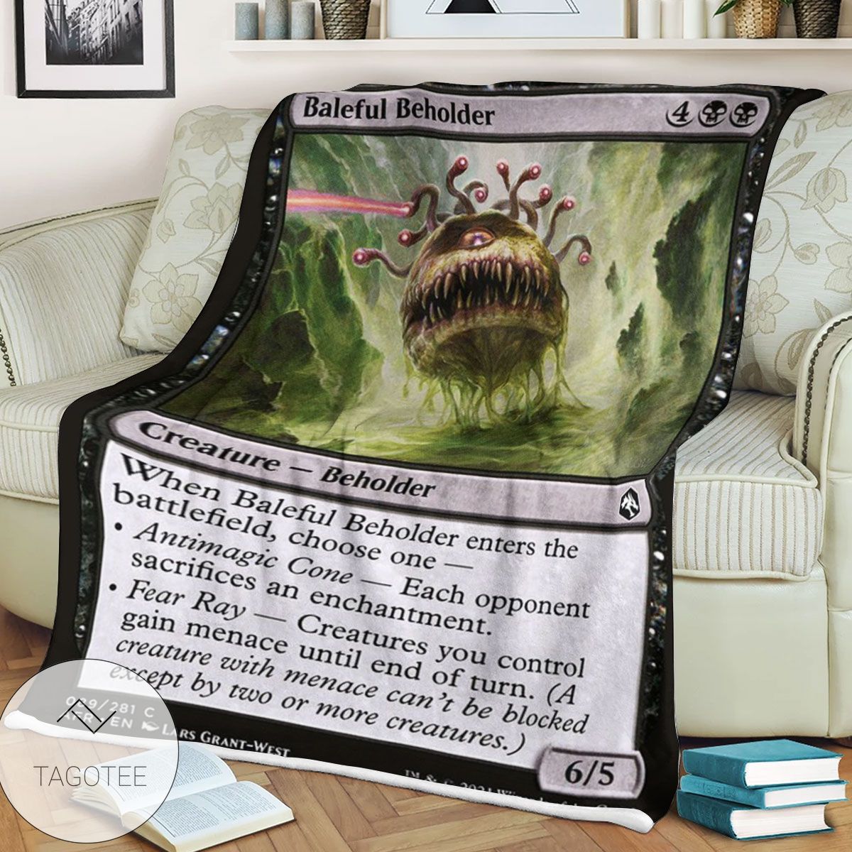 Afr 89 Baleful Beholder Magic The Gathering Mtg Blanket Afr 89 Baleful Beholder Magic The Gathering Mtg Blanket