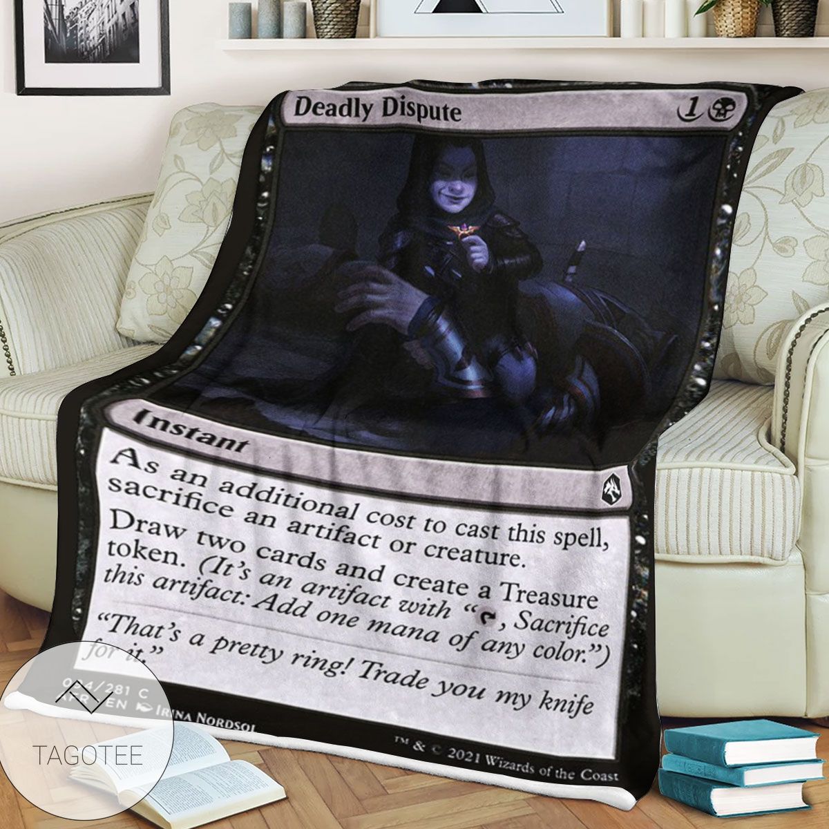 Afr 94 Deadly Dispute Magic The Gathering Mtg Blanket Afr 94 Deadly Dispute Magic The Gathering Mtg Blanket