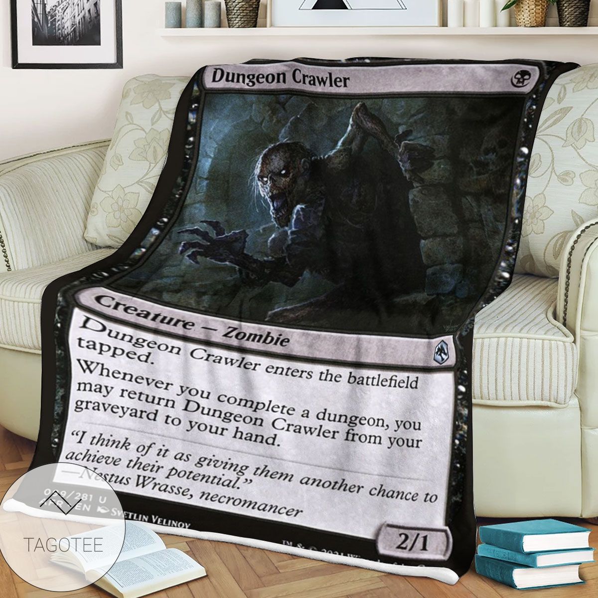 Afr 99 Dungeon Crawler Magic The Gathering Mtg Blanket Afr 99 Dungeon Crawler Magic The Gathering Mtg Blanket