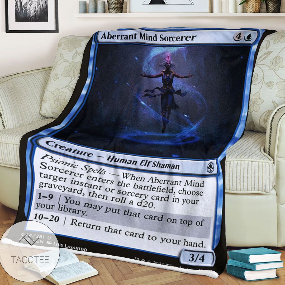Afr Aberrant Mind Sorcerer Magic The Gathering Mtg Blanket Afr Aberrant Mind Sorcerer Magic The Gathering Mtg Blanket