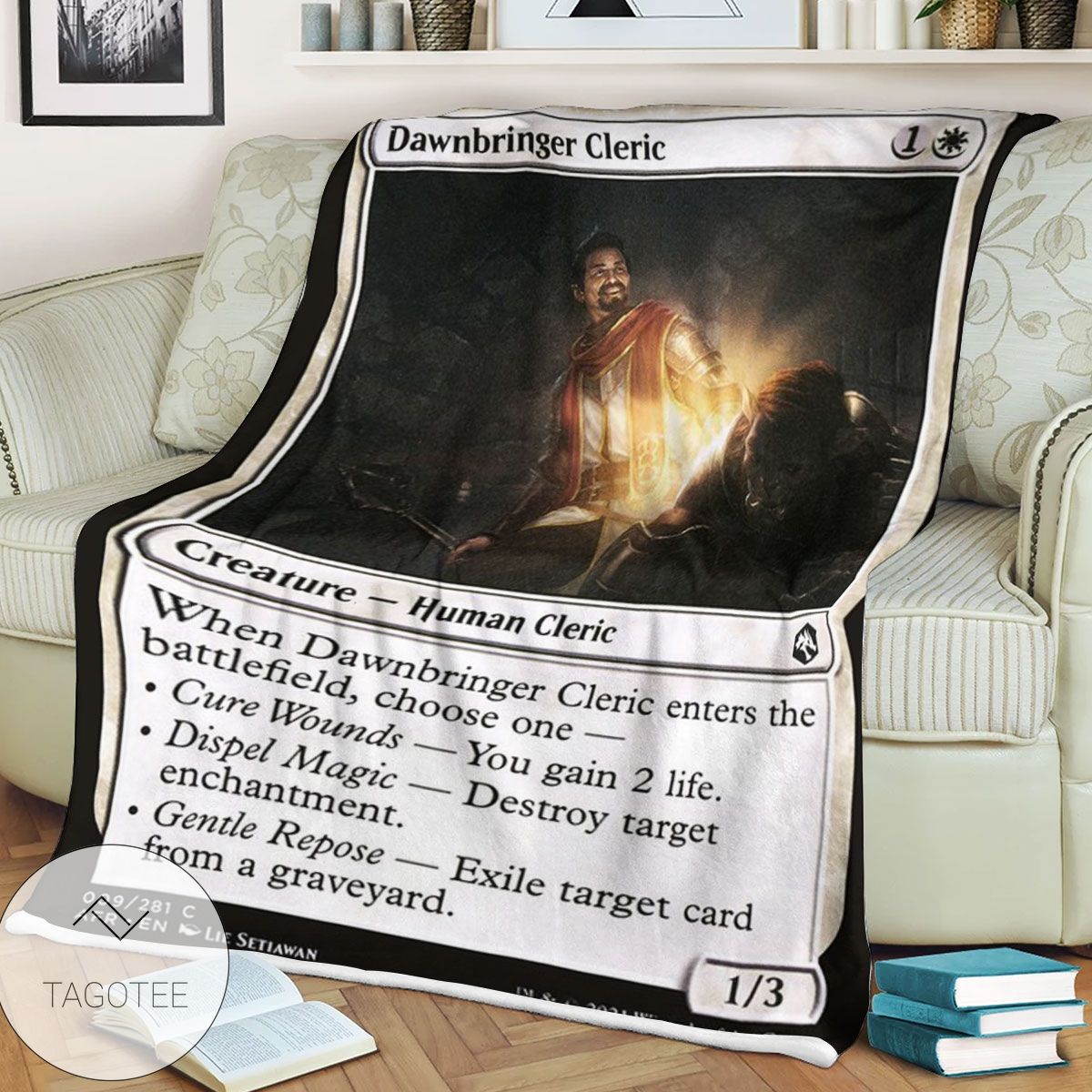 Afr Dawnbringer Cleric Magic The Gathering Mtg Blanket Afr Dawnbringer Cleric Magic The Gathering Mtg Blanket