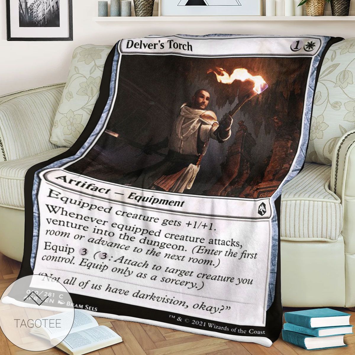 Afr Delvers Torch Magic The Gathering Mtg Blanket Afr Delvers Torch Magic The Gathering Mtg Blanket