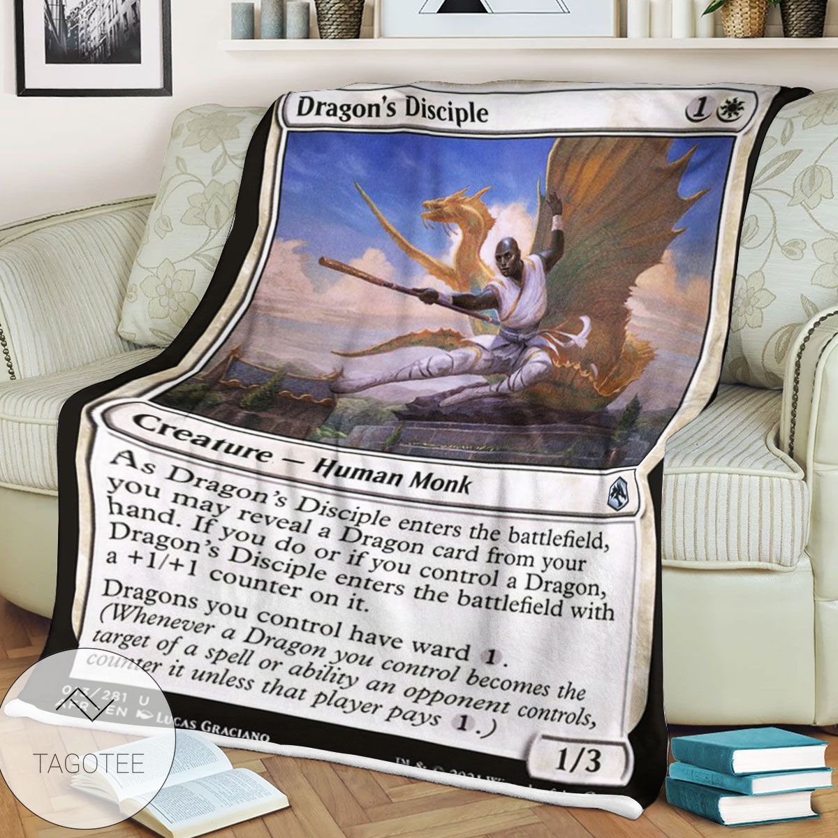 Afr Dragons Disciple Magic The Gathering Mtg Blanket Afr Dragons Disciple Magic The Gathering Mtg Blanket