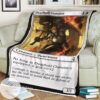Afr Dwarfhold Champion Magic The Gathering Mtg Blanket