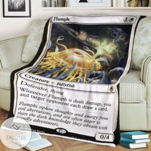 Afr Flumph Magic The Gathering Mtg Blanket
