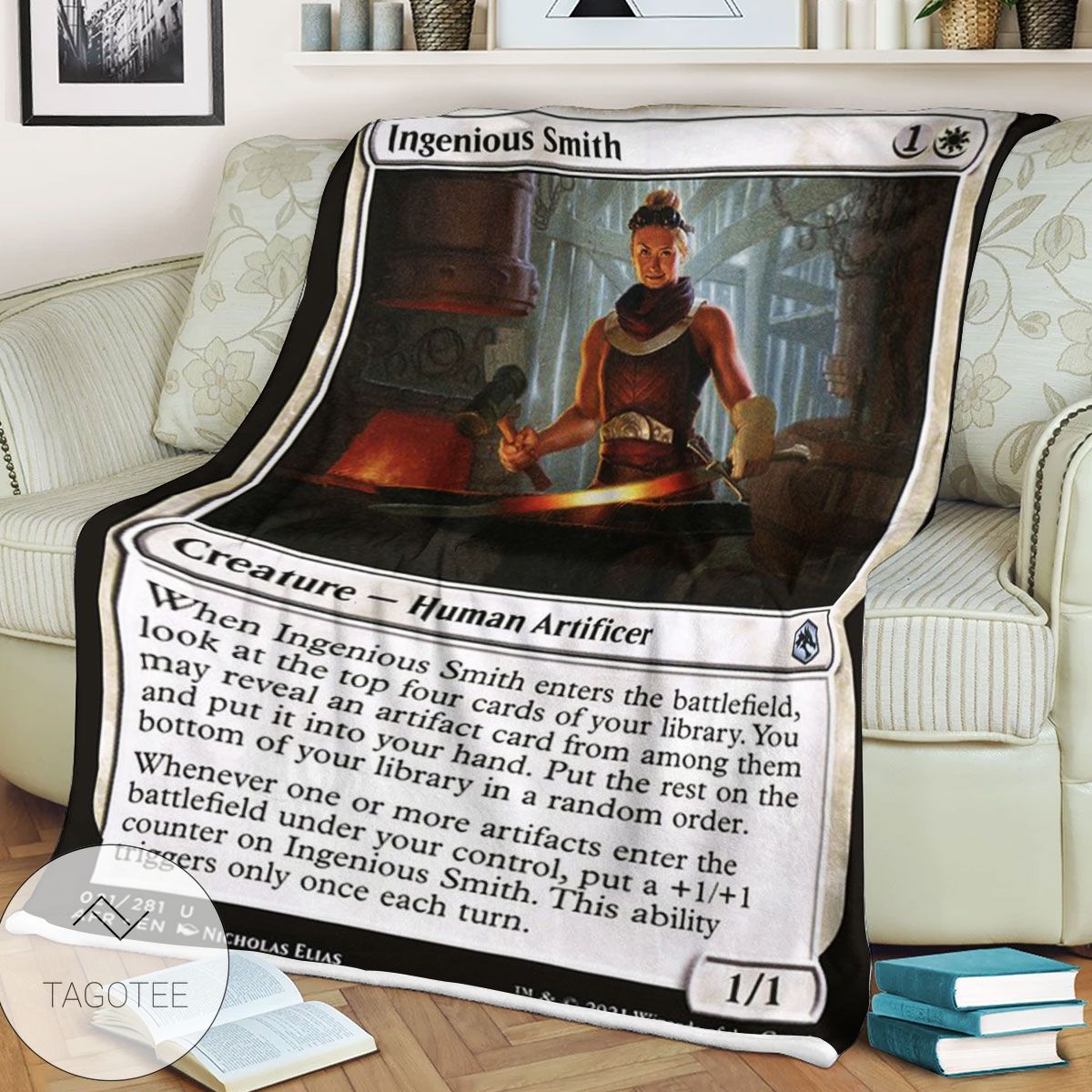 Afr Ingenious Smith Magic The Gathering Mtg Blanket Afr Ingenious Smith Magic The Gathering Mtg Blanket