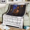 Afr Keen Eared Sentry Magic The Gathering Mtg Blanket