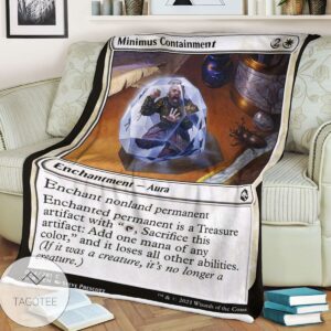 Afr Minimus Containment Magic The Gathering Mtg Blanket