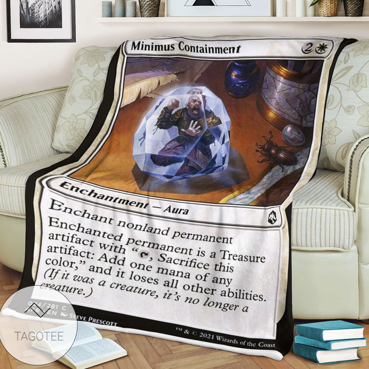 Afr Minimus Containment Magic The Gathering Mtg Blanket Afr Minimus Containment Magic The Gathering Mtg Blanket