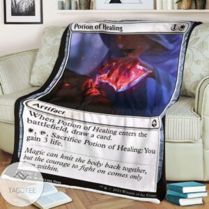 Afr Potion Of Healing Magic The Gathering Mtg Blanket