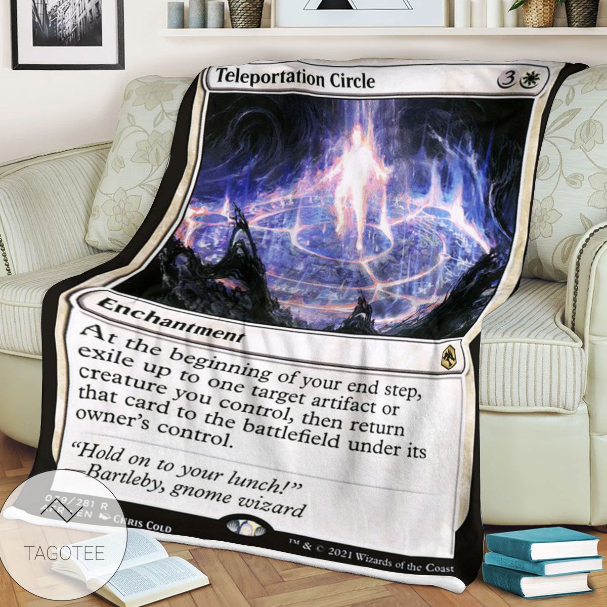 Afr Teleportation Circle Magic The Gathering Mtg Blanket Afr Teleportation Circle Magic The Gathering Mtg Blanket