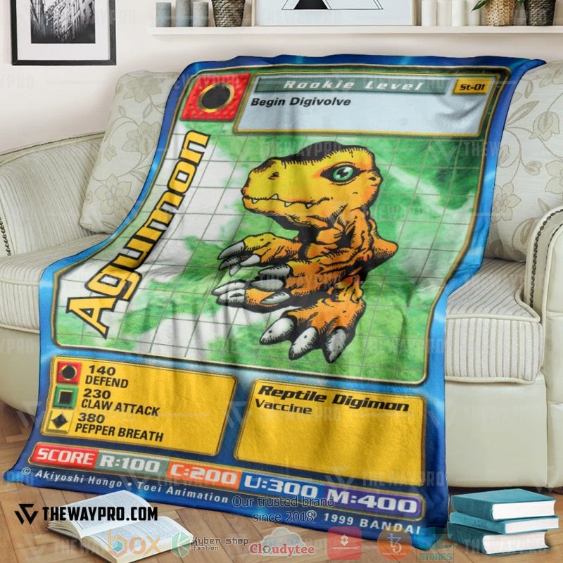 Agumon Soft Blanket 2 Agumon Soft Blanket 2