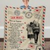 Air Mail Para Mi Esposa Fleece Blanket