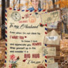 Air Mail To My Husband I Want You I Love You Blanket