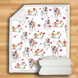 American Bulldog Blanket