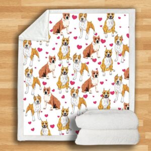 American Pit Bull Terrier Blanket
