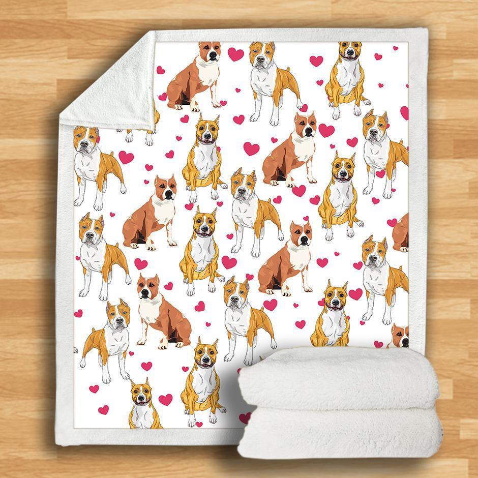 American Pit Bull Terrier Blanket American Pit Bull Terrier Blanket