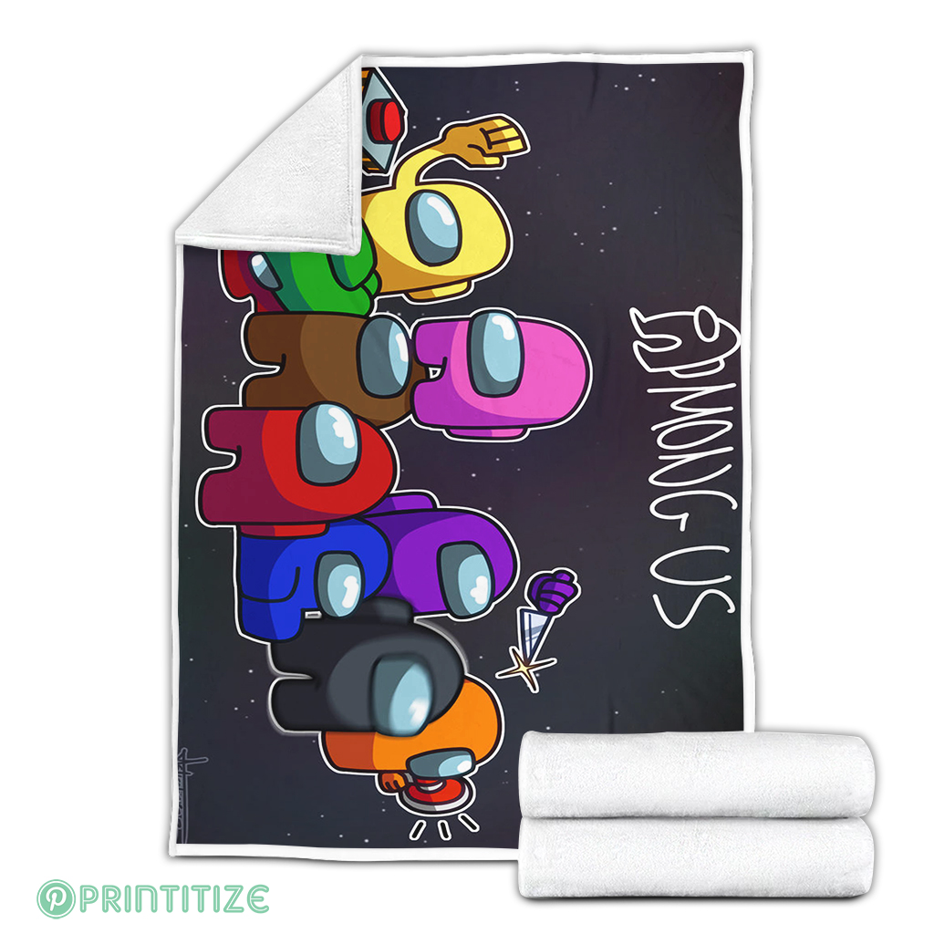 Among Us Fanart Blanket Among Us Fanart Blanket