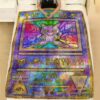 Ancient Mew Holo Pokemon Fleece Blanket