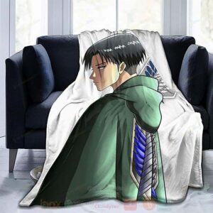 Anime Attack On Titan Levi Blanket
