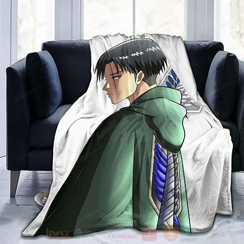 Anime Attack On Titan Levi Blanket Anime Attack On Titan Levi Blanket
