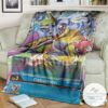 Anime Digimon Gabumon Custom Soft Blanket Tagotee